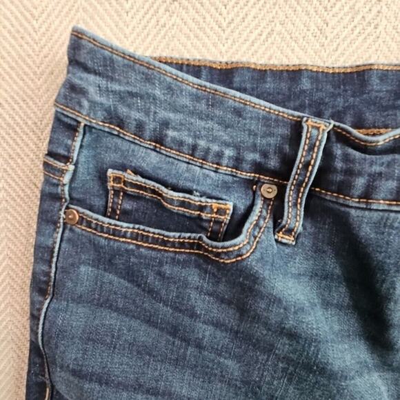 Terra & Sky Jeans Women's 14WP (34x29) Petite Core Bootcut Dark Wash Blue - Picture 12 of 16